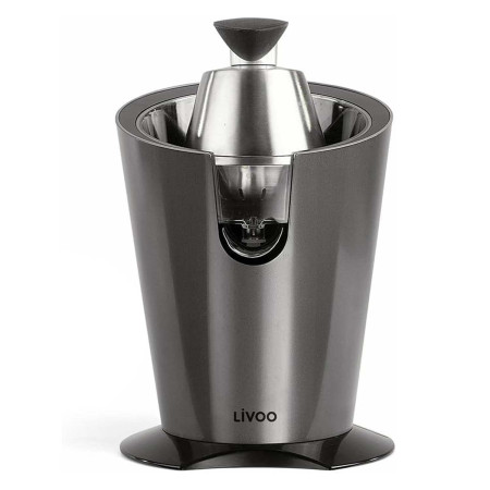 Presse-agrumes électrique 160W Inox LIVOO DOD164 - 2 cônes, bras levier, réservoir 330ml