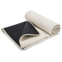 Couverture de Pique-Nique LIVOO SEP141 – 135x135 cm, 4 Personnes, Face Déperlante, Polyester, Beige