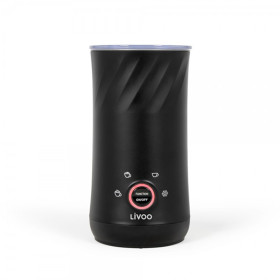 LIVOO Mousseur à lait électrique compact noir 9.9x18.9cm 660g