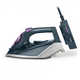 LIVOO Fer à repasser 2200W Bleu - Semelle performante, légère et compacte