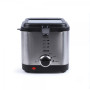 Friteuse 1,5 L - LIVOO DOC240 - 1,5 L d'huile et 400 g de frites, Thermostat réglable jusqu'à 190 °C - 900W avec revêtement anti