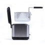 LIVOO DOC240 - Friteuse 1,5 L - 1,5 L d'huile et 400 g de frites, Thermostat réglable jusqu'à 190 °C - 900W avec revêtement anti