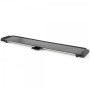 LIVOO Plancha Teppan Yaki Grill 100 cm 2000W Plaque Antiadhésive Sans PFAS Noir jusqu'à 12 personnes