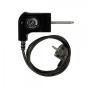LIVOO Plancha Teppan Yaki Grill 100 cm 2000W Plaque Antiadhésive Sans PFAS Noir jusqu'à 12 personnes