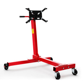 Kraft Muller Support Moteur Rotatif 360° à Griffes 450 kg avec Roulettes KM-1790, Entretien et réparation Moteurs, Boîte