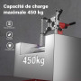 Kraft Muller Support Moteur Rotatif 360° à Griffes 450 kg avec Roulettes KM-1790, Entretien et réparation Moteurs, Boîte