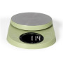 LIVOO Balance de cuisine électronique DOM451FR - 5kg, précision 1g, plateau verre - Dessin FRENCH RIVIERA