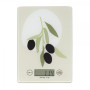 LIVOO Balance de cuisine électronique vert sauge DOM451FR - 5kg, précision 1g, plateau verre