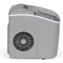 LIVOO Machine à glaçons grise 12kg/jour 9 cubes en 6 min réservoir 1,2L DOM484G