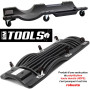 Dunlop Pack Atelier Auto Chariot de Visite Mécanicien BM TOOLS + Chargeur de Batterie 6V/12V 230V
