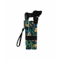 Gaine décorative canne de marche IDENTITES 816119.FLE motif Fleurs polyamide recyclé lavable en machine