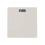 Pèse-personne électronique LIVOO gris ultra-plat 26x26 cm - Balance digitale design