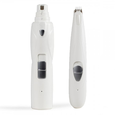 LIVOO Lime à griffes sans fil + Tondeuse sans fil pour animaux - Toilettage chien et chat