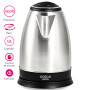 Dolce Casa Pack Petit-Déjeuner Noir Bouilloire 1,8L + Cafetière Filtre 1,2L + Grille-Pain 2 Tranches