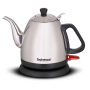 Techwood Bouilloire Électrique Inox 0,8L 1350W Sans Fil Socle 360° Arrêt Automatique