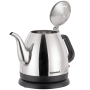 Techwood Bouilloire Électrique Inox 0,8L 1350W Sans Fil Socle 360° Arrêt Automatique