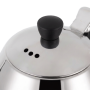 Techwood Bouilloire Électrique Inox 0,8L 1350W Sans Fil Socle 360° Arrêt Automatique