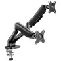 Advance ErgoMounts Dual Support Double Écran Bras Bureau Réglable VESA Noir 2 Moniteurs