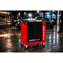 Servante d'Atelier Garage Automobile BM TOOLS ALPHA-PRO - 9 Tiroirs - 311 OUTILS, 4 roues, 2 freins, Chariot MECANICIEN - Rouge
