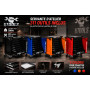 Servante d'Atelier Garage Automobile BM TOOLS ALPHA-PRO - 9 Tiroirs - 311 OUTILS, 4 roues, 2 freins, Chariot MECANICIEN - Bleu