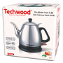 Bouilloire Électrique Techwood TBI-080 Inox 0,8L 1350W Sans Fil Socle 360° Arrêt Automatique