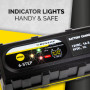 Dunlop Chargeur Intelligent 3,8A 6/12V - Charge 6 Étapes - Batteries Plomb et Gel Voiture Moto