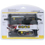 Dunlop Chargeur Intelligent 3,8A 6/12V - Charge 6 Étapes - Batteries Plomb et Gel Voiture Moto