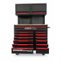 Etabli Servante d'Atelier Garage BM TOOLS SPARK EDITION PRO, 13 Tiroirs, 471 PCS, 2 étagères Verrouillable, Chariot Outillés