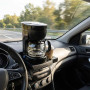 Cafetière Voiture 24V 300W DUNLOP - Machine à Café Voyage & Camping-Car 0,65L, Prise Allume-Cigare avec Filtre Permanent Lavable