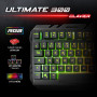Spirit of Gamer ULTIMATE 300 Pack 4 en 1 Noir - Setup Gamer Complet Clavier Souris Casque Tapis de Souris