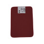 Aidapt VM871 Tapis de douche antidérapant Mémoire de forme Rouge 61x43 cm