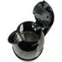 Bouilloire Camion 12V 0,8L DUNLOP - Chauffe-Eau Voyage Poids Lourd & Camping-Car - Prise Allume-Cigare avec Fusible - Café Thé