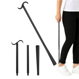 Chausse Pied Aidapt VM952B Long 86 cm Noir Légèreté et Ergonomie pour Senior et PMR
