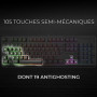 Spirit of Gamer CLA-PK5N Clavier Gaming PRO K5 NEW Full-Size AZERTY RGB USB Filaire Noir