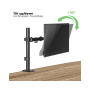 Advance XtendMounts Single ADV-ARM11F - Bras articulé support moniteur VESA Noir