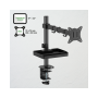 Advance XtendMounts Single ADV-ARM11F - Bras articulé support moniteur VESA Noir