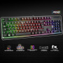 Spirit of Gamer JC-CLA-PK5N Clavier Gaming PRO K5 NEW Full-Size AZERTY RGB USB Filaire Noir