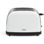 LIVOO Set petit déjeuner vintage Bouilloire et Grille-pain électriques DOD136W Blanc