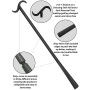 Chausse Pied Aidapt VM952B Long 86 cm Noir Légèreté et Ergonomie pour Senior et PMR