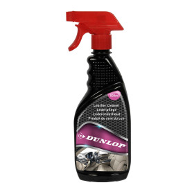 Nettoyant Cuir 500ml DUNLOP - Nettoie & Entretient Cuir Auto, Redonne Éclat & Douceur, Entretien Intérieur Voiture