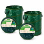 KINZO Sacs à Déchets de Jardin Robustes 120 L x 2 Pack Réutilisables