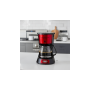 Techwood Cafetière Programmable TCA-1285 Rouge 1,5L 12 Tasses 1000W Écran LCD Filtre Permanent