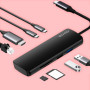 Advance JC-HUB-CHU45N XPAND SMART Hub USB-C 8 en 1 Noir HDMI 4K USB 3.0 Lecteur SD Power Delivery