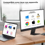 Advance JC-HUB-CHU45N XPAND SMART Hub USB-C 8 en 1 Noir HDMI 4K USB 3.0 Lecteur SD Power Delivery