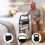 Aidapt VY438B Aide au transfert de lit Solo noire poignée ergonomique jusqu'à 120 kg avec sac de rangement