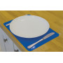 Tapis de Table Antidérapant Silicone Bleu 25x18cm Personnes à Mobilité Réduite - Aidapt VM985BB