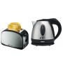 Roestvrij Kettle 1.2L 1630W Black Pear BSF1216 + 2 slots Toaster Black Pear BGP400