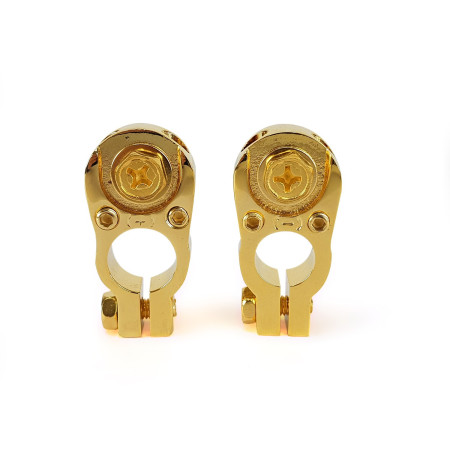 accuklem - voor kabels 4 mm² 6 mm² - negatieve en positieve