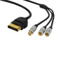 hochwertige Verkabelung XBOX - S-VHS / 2 x RCA - Vergoldete Stecker 24k