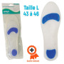Paar inlegzooltjes medische siliconen Grote VM949AAC - beschermt de voeten